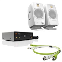 D3V+ARC Studio 2.0mケーブルセット (ホワイト)(IK Multimedia)(アイケーマルチメディア)(アダム)(モニタースピーカー)(スタンドアローン音響補正ハードウェア・プロセッサー)