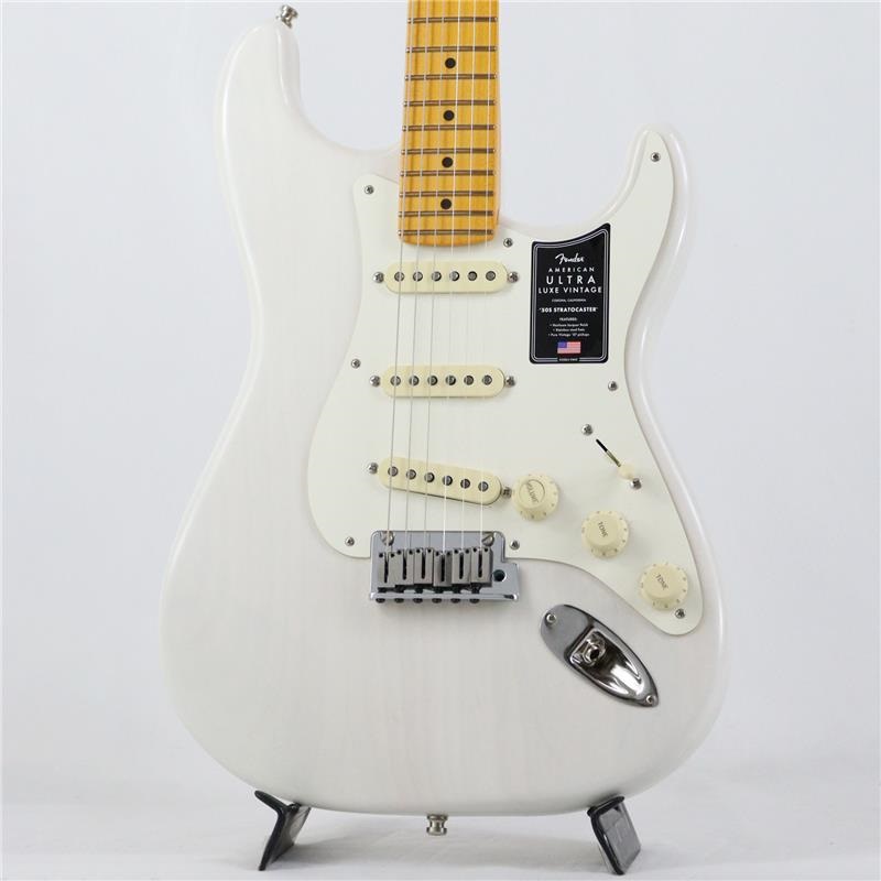 Fender USA American Ultra Luxe Vintage '50s Stratocaster (White Blonde/Maple)