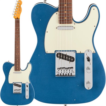 Fender USA American Ultra Luxe Vintage '60s Telecaster Custom (Lake Placid Blue/Rosewood)