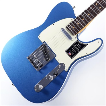 Fender USA American Ultra Luxe Vintage '60s Telecaster Custom (Lake Placid Blue/Rosewood)