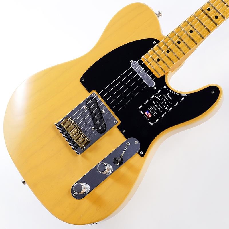Fender USA American Ultra Luxe Vintage '50s Telecaster (Butterscotch Blonde/Maple)