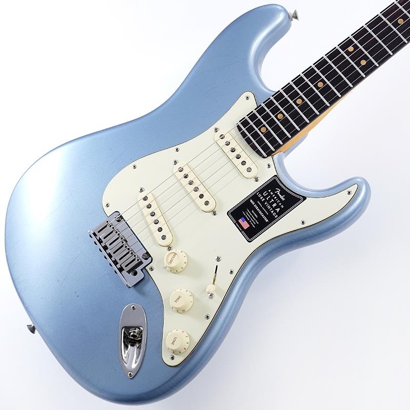 Fender USA American Ultra Luxe Vintage '60s Stratocaster (Ice Blue Metallic/Rosewood)