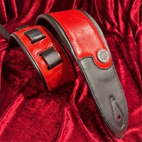 Crimson Leather Strap