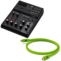 【予約商品・次回5月以降入荷予定】AG06MK2 B + OYAIDE製高品質USBケーブルセット (ヤマハ)(USBミキサー)(配信用インターフェース)(Type C to C 1.0m)(オヤイデ)
