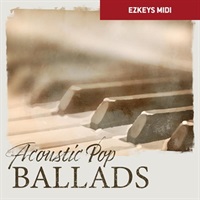 【トゥーントラックドラム系スーパーセール！】KEYS MIDI - Acoustic Pop Ballads(オンライン納品)(2時間以内に納品)