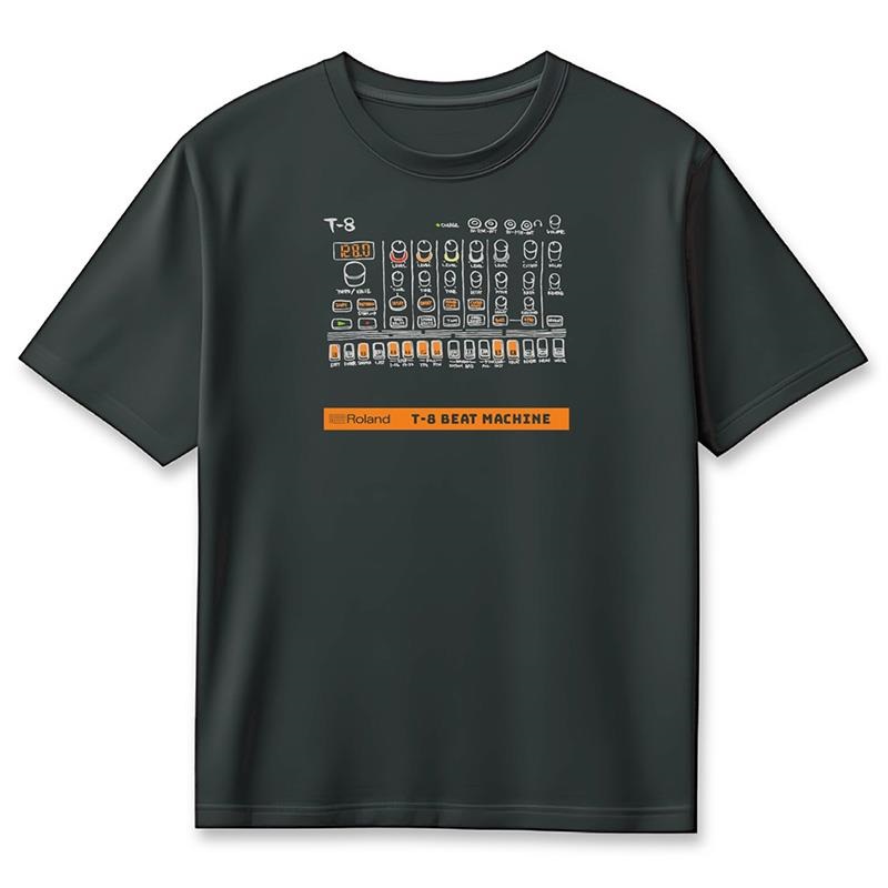 Roland T-8 T-Shirts DesignB 2XLサイズ (ローランド)(Tシャツ)(T-8デザイン)