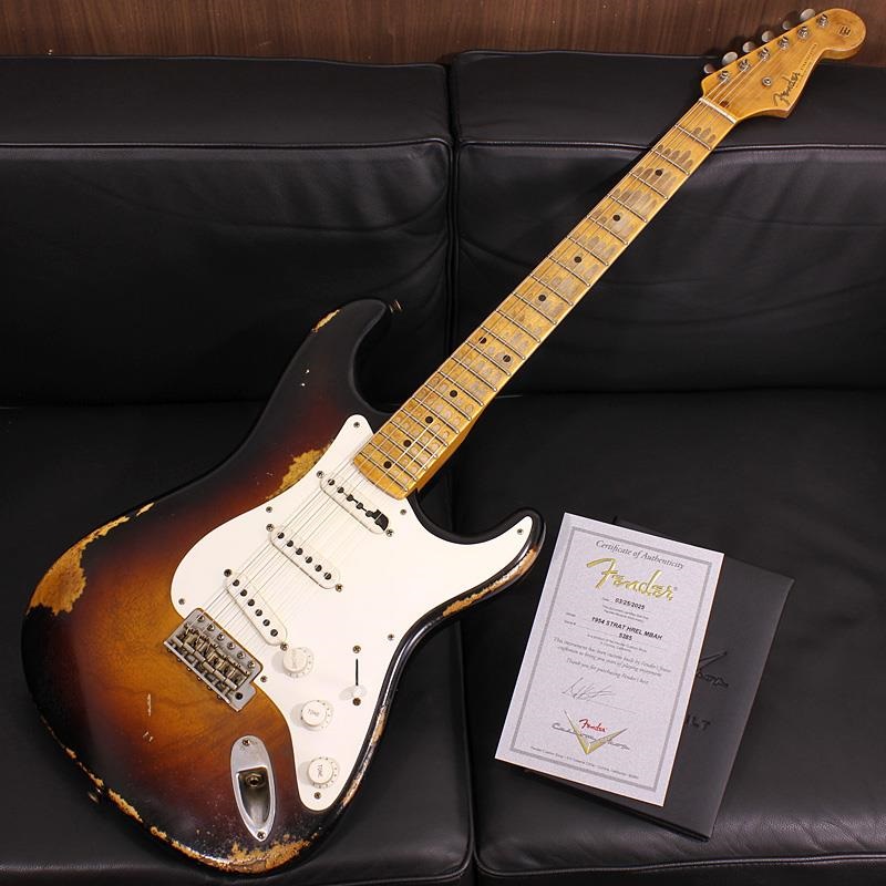 Fender Custom Shop MBS 70th Anniversary 1954 Stratocaster Heavy Relic Wide Fade 2-Color Sunburst Built by Andy Hicks SN. 5385