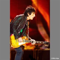 No. 23 Tokyo Japan 2014 ｽﾄｰﾝｽﾞ来日35周年有賀幹夫写真展額装