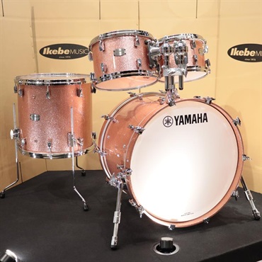 YAMAHA Absolute Hybrid Maple 4pcs Drum Set - ピンクシャンパンスパークル [AMB2216-PCS + AMP6F3-PCS]