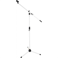 MBCS-02/WH (ホワイト)(マイクスタンド)(ブームタイプ)(クリップ式マイクホルダー ソフトケース付き)