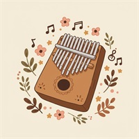 【KFSゴールデンウィークセール！】Kawaii Kalimba (かわいいカリンバ)(オンライン納品)(2時間以内に納品)