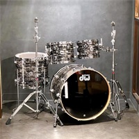 Collector's Pure Maple 4pc Drum Kit [BD22，FT16，TT12&10 / Black Oyster Glass]