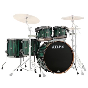 TAMA MBS52RZBNS-GGA [Starclassic Performer 5pcs Kit - Green Grove Aurora Finishes w/Black Nickel Hardware]【限定品】