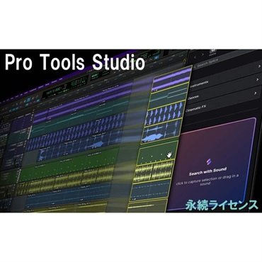 AVID Pro Tools Studio Perpetual 永続ライセンス (4935-00612-00_N)(オンライン納品)