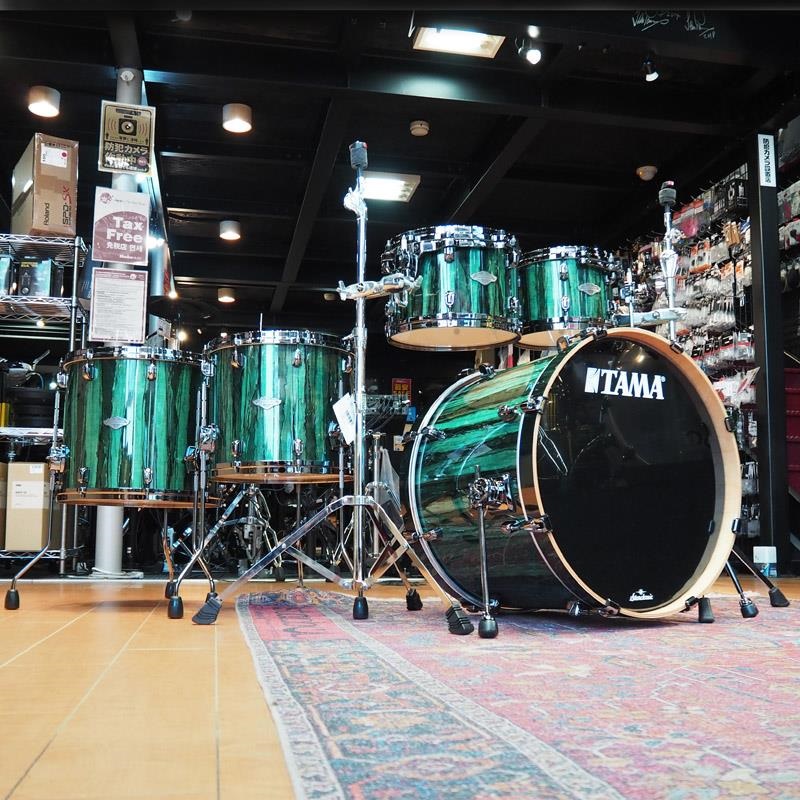 TAMA MBS52RZBNS-GGA [Starclassic Performer 5pcs Kit - Green Grove Aurora Finishes w/Black Nickel Hardware]【限定品店頭入荷！/ドラムマットプレゼント！】】