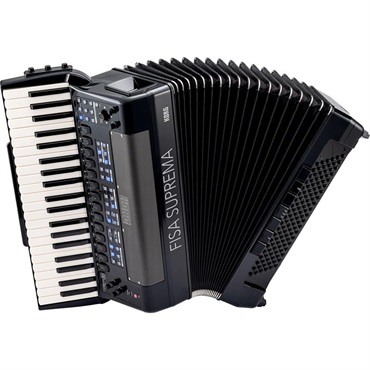 【予約商品・2025年秋頃発売予定】FISA SUPREMA PIANO ピアノ式 電子アコーディオン (FSUP-P MBK) AERO DIGITAL INSTRUMENT コルグ フィサ スプレーマ
