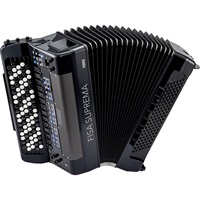 【初回分完売・次回2025年冬頃予定】FISA SUPREMA BUTTON ボタン式 電子アコーディオン (FSUP-B MBK) AERO DIGITAL INSTRUMENT コルグ フィサ スプレーマ クロマチック