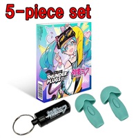 【数量限定品】Thunderplugs初音ミクコラボモデル2025 5-piece set (5個セット)【期間限定超特価！】(サンダープラグス)(ライブ用耳栓)(マジカルミライ 2025)(HATSUNE MIKU)