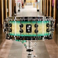 【イケベ楽器店創業50周年記念モデル】SQ2 System Snare Drum - Maple Vintage 14x6 - Blue Burst on Scandinavian Birch [No.22773]