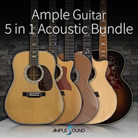 【アンプルサウンドGWセール！】AMPLE GUITAR 5 in 1 ACOUSTIC BUNDLE (アンプルサウンド)(アンプルギター)(オンライン納品)(2時間以内に納品)
