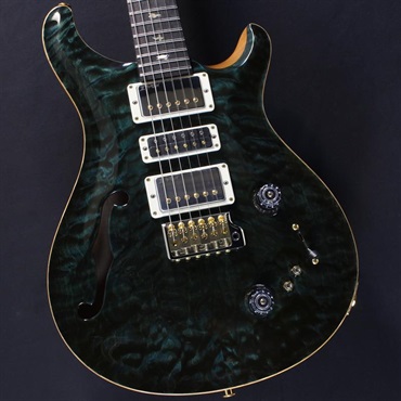 P.R.S. Ikebe 50th Anniversary Wood Library Special Semi-Hollow (Teal) #25 0404323