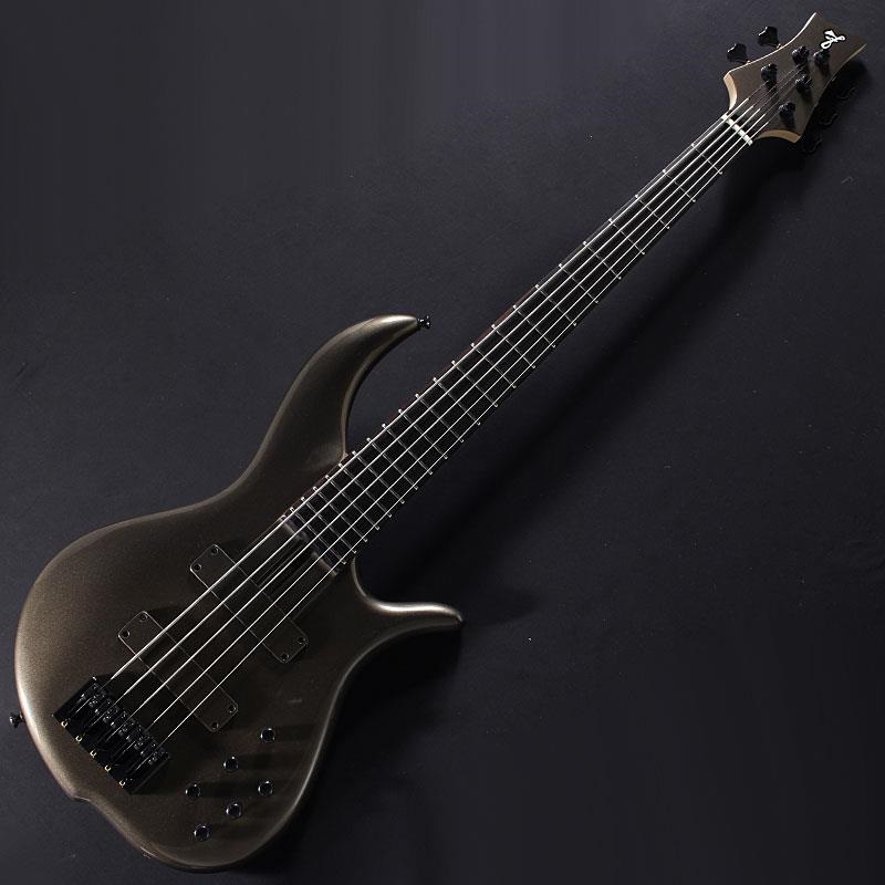 F-bass BN5-ZE Macassar Ebony Fingerboard， Hipshot A Style Bridge