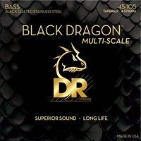 DRAGON SKIN＋ BLACK DRAGON Multi-Scale Bass Strings DBSMB5-45 【5弦用/45-125】