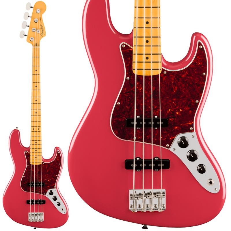 Fender USA American Professional Classic Jazz Bass (Faded Dakota Red/Maple)