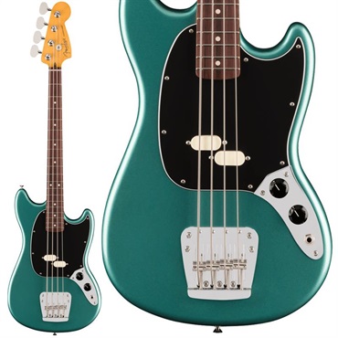 Fender USA American Professional Classic Mustang Bass (Faded Sherwood Green Metallic/Rosewood)