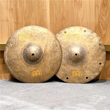 MEINL R&D Prototype Byzance Vintage Pure Hihats with Soundwaves&Sandblasted&8 holes 14 [965g/1400g]【特注品】