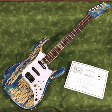 JAMES TYLER USED 中古 USA Studio Elite 1987 Malibu Beach Shmear Faux Matching Head SN. 24397