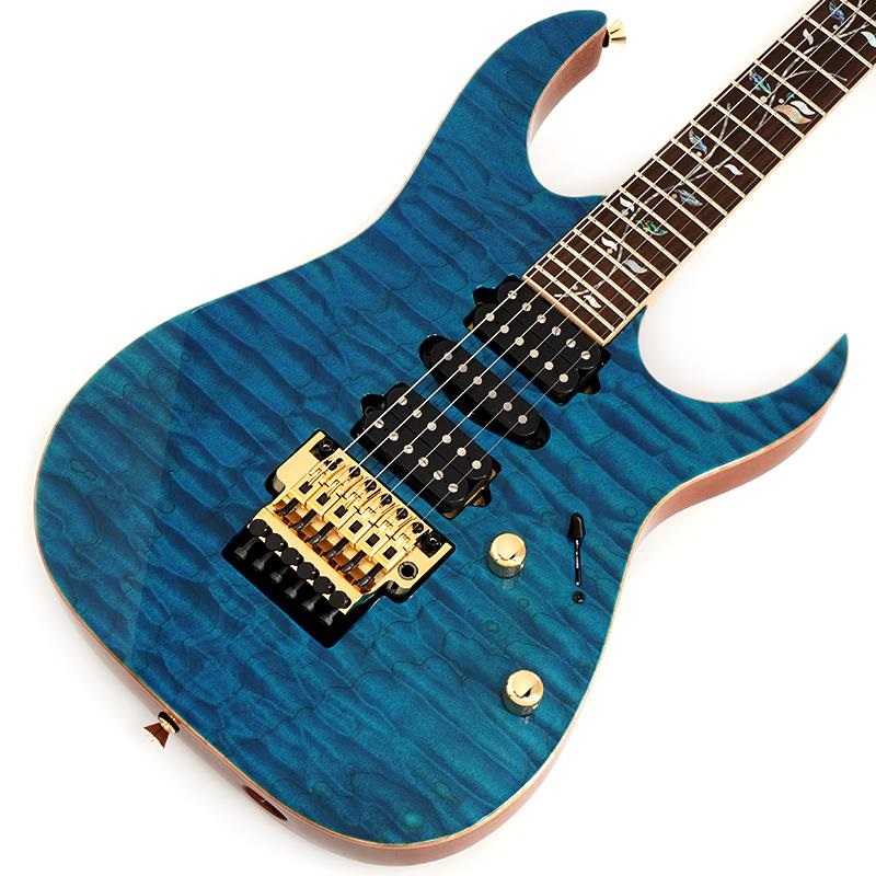 Ibanez Ikebe 50th Anniversary j.custom IKRG85701 (Quilted Maple Top / See Through Blue) SN.F2504570