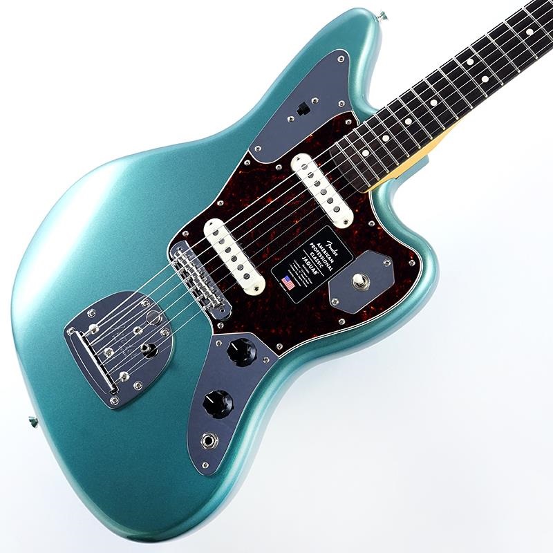 Fender USA American Professional Classic Jaguar (Faded Sherwood Green Metallic/Rosewood)