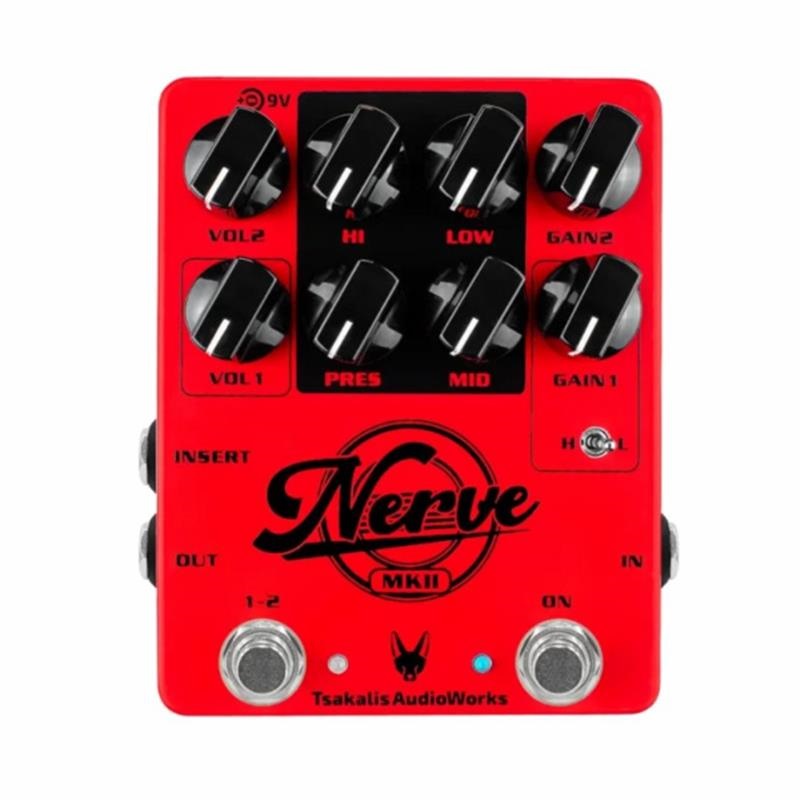 tsakalis audioworks Nerve MKII Distortion (Tsakalis AudioWorks タスカリスオーディオワークス) ディストーション ナーヴ ナーブ
