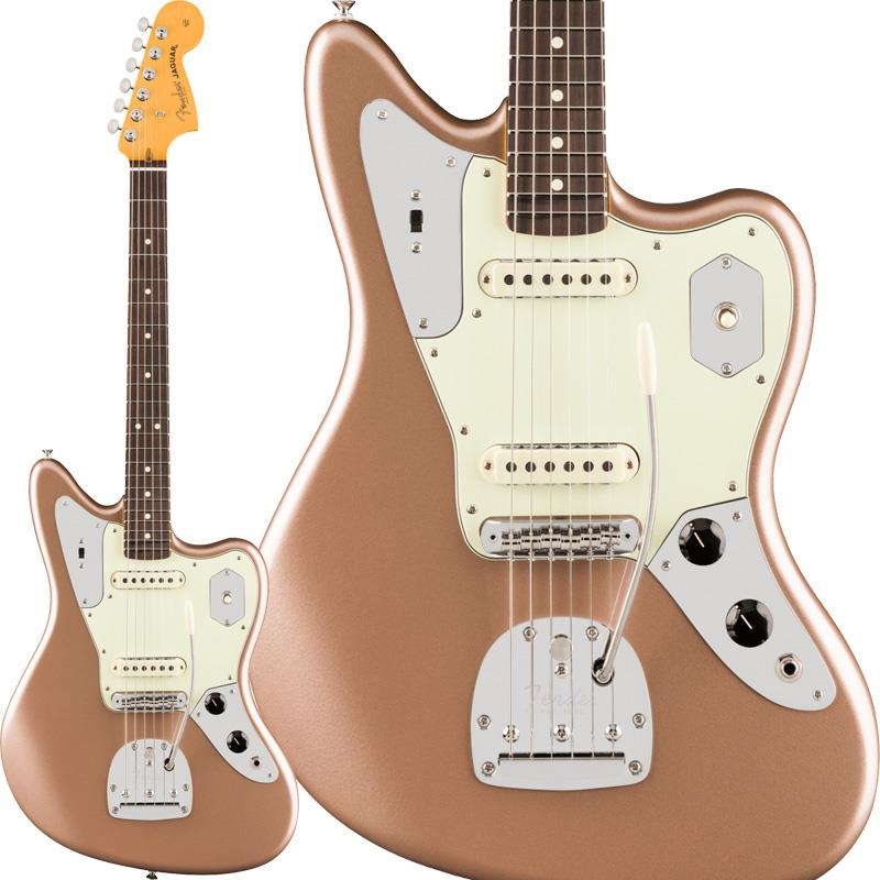 Fender USA American Professional Classic Jaguar (Faded Firemist Gold/Rosewood)