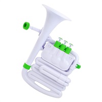 ヌーボ / N610JHWGN プラスチック製 B♭/C ホルン jHorn (White/Green)