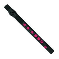 ヌーボ / N430TBPK プラスチック製 フルート入門用横笛 TooT (Black/Pink)