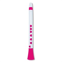 ヌーボ / N430DWPK プラスチック製 リード楽器入門用縦笛 DooD (White/Pink)