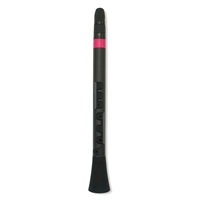 ヌーボ / N430DBPK プラスチック製 リード楽器入門用縦笛 DooD (Black/Pink)