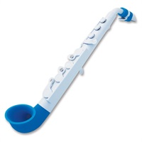 ヌーボ / N520JWBL プラスチック製 C調 簡単サックス jSax (White/Blue)
