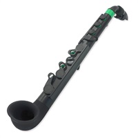 ヌーボ / N520JBGN プラスチック製 C調 簡単サックス jSax (Black/Green)