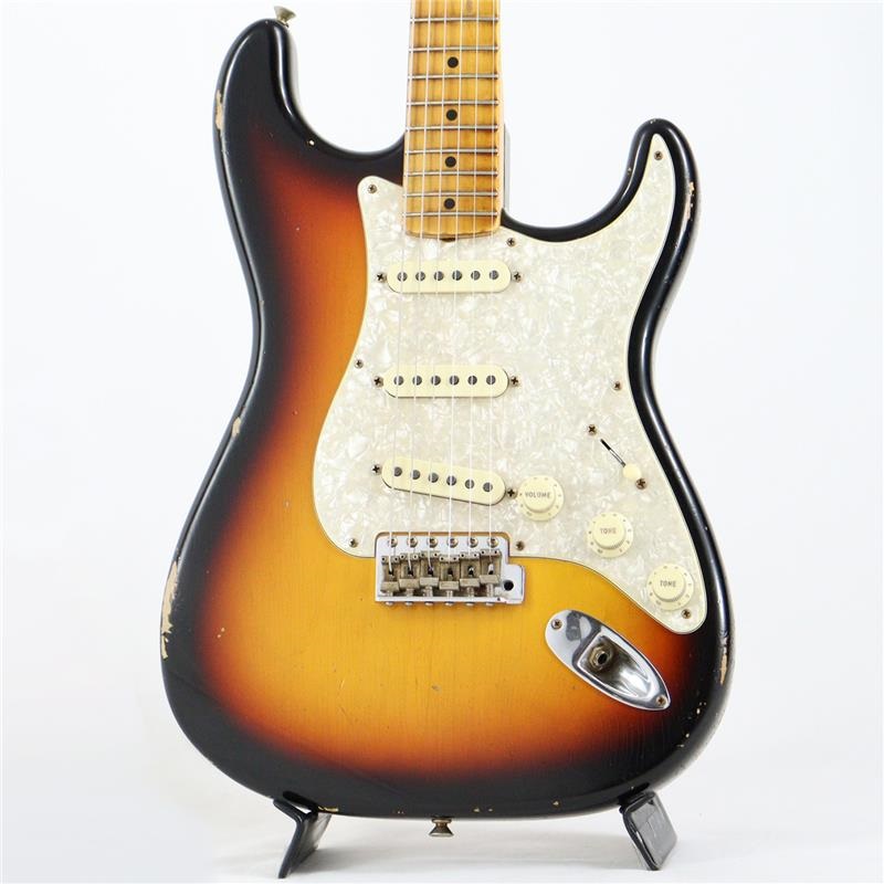 Fender Custom Shop MBS 1958 Stratocaster Relic Master Built by Todd Krause (3-Tone Sunburst) [SN.R143625]