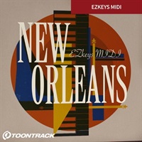 【トゥーントラックドラム系スーパーセール！】KEYS MIDI - New Orleans (EZkeys用MIDIライブラリ)(ニューオーリンズ)(オンライン納品)(2時間以内に納品)