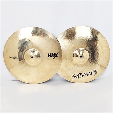 SABIAN HHX Evolution Hats 15 [HHX-15TEV-B/BEVH-B][Top:1022g/Bottom:1554g]【店頭展示特価品】