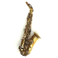 USED 中古 1923's カーブドソプラノサックス ブッシャー True Tone GP S/N 135xx2 【調整&セットアップ後出荷】【5年間キーバランス調整無料】