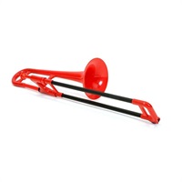 ピーボーンミュージック / pBone mini Red (PBONE2R) 【プラスチック製 アルト トロンボーン】
