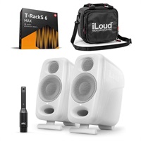 【夏先取り大特価セール】iLoud Micro Monitor Pro White Pair 2025BF + T-RackS 6 Max + 専用 Travel Bag (ペア)(ブラック)(モニタースピーカー)(ARCルーム補正機能搭載)(アイラウド)(DTM)