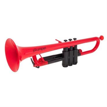 pBone music ピーボーンミュージック / pTrumpet Red (PTRUMPET1R) 【プラスチック製 Bb トランペット】