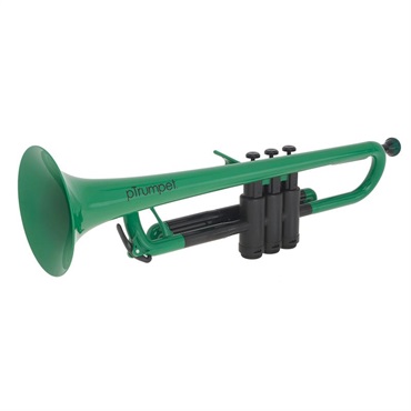 pBone music ピーボーンミュージック / pTrumpet Green (PTRUMPET1G) 【プラスチック製 Bb トランペット】