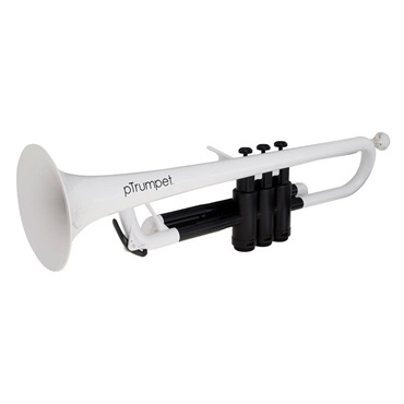 pBone music ピーボーンミュージック / pTrumpet White (PTRUMPET1W) 【プラスチック製 Bb トランペット】